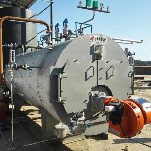 安康2噸全自動預混燃氣熱水鍋爐--氮燃燒機改造